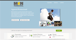 Desktop Screenshot of mn-promocional.com